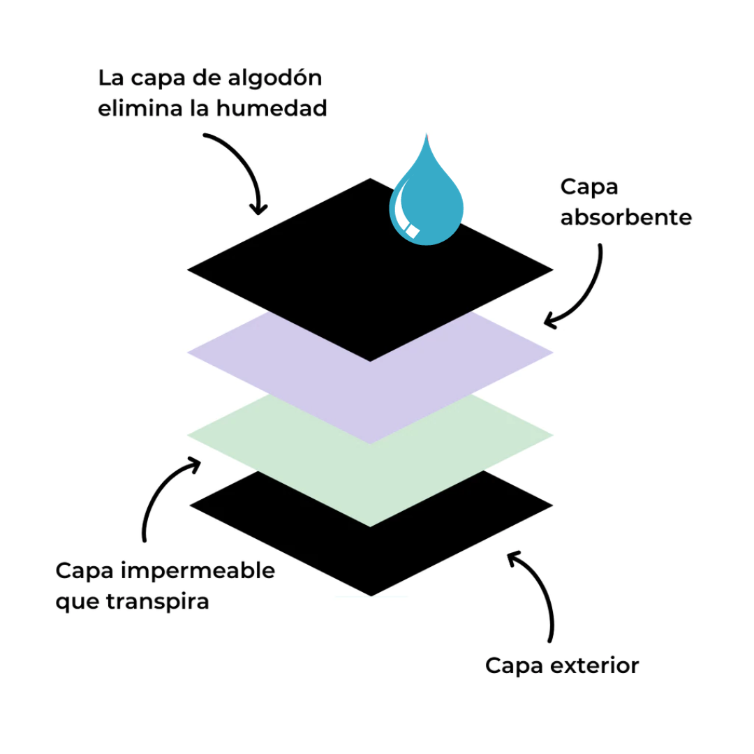 Thera Intima™ Braga Absorbente para la incontinencia (OFERTA Pack de 3) + 2 Bragas GRATIS